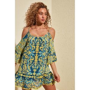 NWT Trendyol Women Beachwear Regular Woven Dress